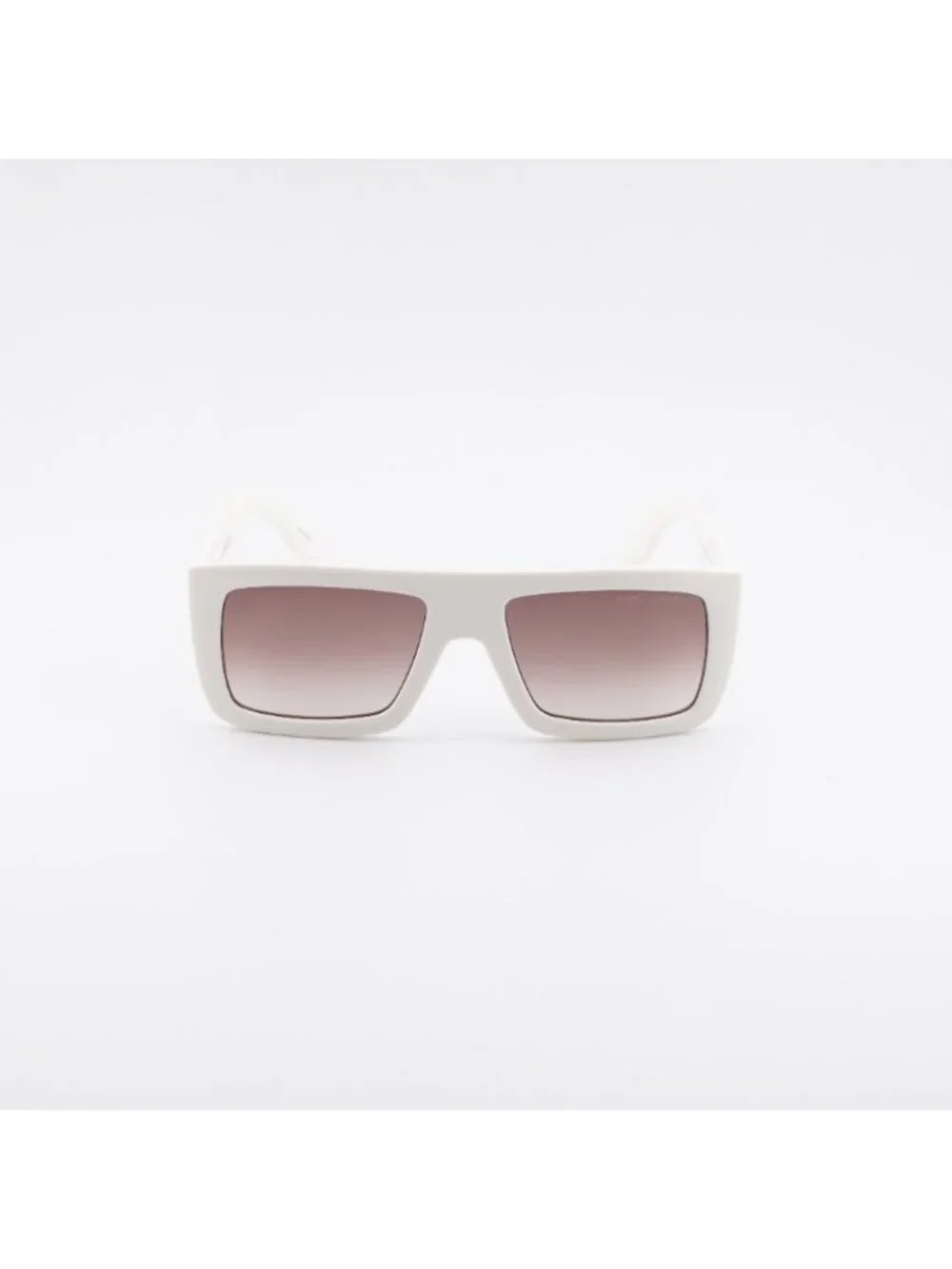 Marc Jacobs MARC 775/S 0SZJ HA Sunglasses White Rectangle Frame, Brown Lenses